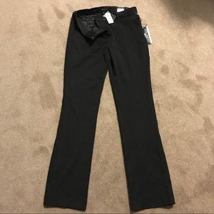 Express Columnist Barely Boot Mid Rise Pants